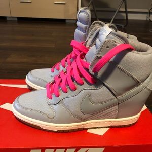 Nice!! Women Nike Dunks Wedge Sneakers